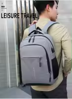Mochila Impermeable para Hombre Bolsa de Hombro Ultra Ligera para Hombres Bolsa de Libros para Hombres Estilo Moderno Mochila para Portátil de 15.6