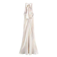 Vestido de Satén sin Mangas Primavera 2025 Moda Europea Americana para Mujeres - details 1