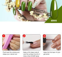 Parkson-Conjunto de botellas de esmalte de Gel semipermanente, laca LED UV desnuda, purpurina de larga duración, manicura, 8ml, 30 unidades por Set - details 9