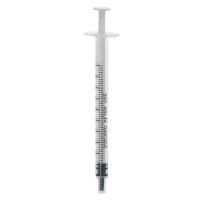 Jeringa de plástico para medir líquidos, con tapa, 1ml/cc, para alimentación de mascotas - details 1