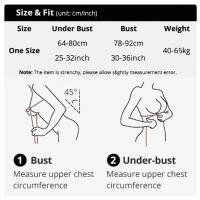 Sujetador deportivo con tiras cruzadas para mujer - details 9