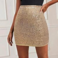 Moda Lentejuelas Mujer, Minifaldas, Faldas Retro de Verano de Cintura Alta para Mujer - details 3