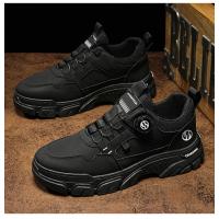 Zapatos informales de otoño para hombre, zapatillas de deporte de cuero para hombre, cómodos y suaves zapatos de tabla de Wark para hombre, zapatos de plataforma para hombre Кроссо ти... - details 20