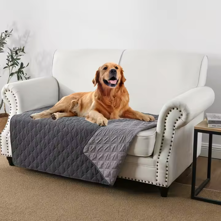 Funda impermeable de doble cara para cama de perro, manta para mascotas, sofá, Protector de muebles para perros - 1
