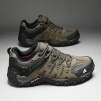 Zapatos de Senderismo para Hombres HikeUp Zapatillas Tácticas de Cuero de Ante - details 33