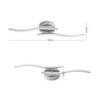 Goeco Lámpara de Araña LED Moderna Iluminación Interior Nórdica Instalada en Techo - details 7