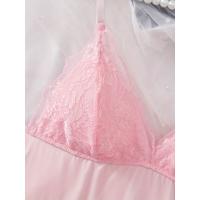 Conjunto de camisón y braguita de diseño encantador con tirantes finos y cuello en V, ropa sexy para mujer - details 27