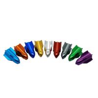Tapa de válvula de neumático de coche de aleación de aluminio, a prueba de polvo, Multicolor, tapa antipolvo de aire para motocicletas, forma de cohete Universal - details 2