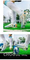 Botas de Fútbol Profesionales Unisex Zapatillas de Fútbol de Pitch de Césped para Entrenamiento al Aire Libre Zapatos de Fútbol Antideslizantes para Niños - details 16