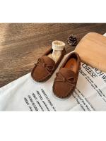 Mocasines planos de tela con lazo Simple para niños, zapatos de princesa de estilo minimalista, antideslizantes y resistentes al desgaste, novedad de 2024 - details 8