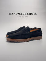Mocasines de alta gama, cuero genuino, piel de vaca de primera capa, zapatos de moda hechos a mano con un pedal. - details 25