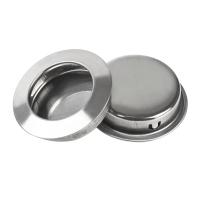 Tiradores redondos para puerta corredera, pomos de acero inoxidable ocultos para cocina, novedad - details 2
