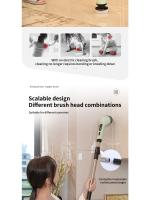 Cepillo de Limpieza Eléctrico Inalámbrico Multifuncional 9-en-1 Rotativo de Mano con USB - details 4