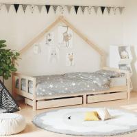 Estructura de Cama Infantil con cajones Madera de Pino 80x160cm - details 66