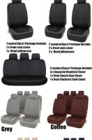 Funda Universal de cuero PU para asiento de coche, almohadilla de cojín de protección automática para camión pequeño, delantera/trasera/completa - details 3
