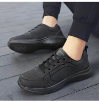 Zapatillas de deporte de cuero para hombre, zapatos informales impermeables, zapatillas ligeras para correr al aire libre, Tenis deportivos, zapatos planos masculinos - details 11
