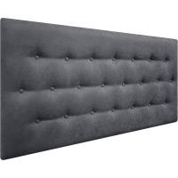 Antimanchas, Estructura Madera Acolchado- Cabezal Dormitorio y Matrimonio Moderno Mod. París Todas Las - details 3