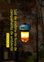 Linterna LED de Camping Recargable Multifuncional Retro Portátil para Exteriores Playa Carpa - details 0