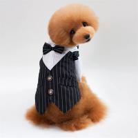 Traje Elegante para Mascotas Traje de Tuxedo con Lazo para Perros y Gatos - details 6