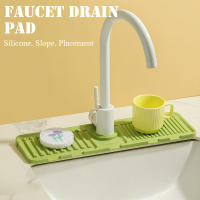 Estera de drenaje de rampas engrosadas para grifo, soporte de almacenamiento de drenaje rápido para cocinas domésticas - details 0