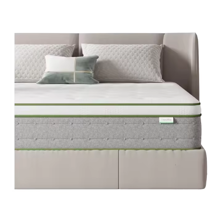Colchón de Viscoelástico 90x190 Envoltura de Almohadillas de Espuma de Gel con Memoria - 1