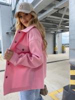 Abrigo de lana de manga larga con un solo pecho para viajeros de color sólido de nueva moda - details 1