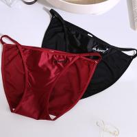 Ropa interior de algodón con tirantes finos para niña, ropa interior con estampado de letras de Color sólido, bragas para mujer, ropa interior sin costuras - details 7