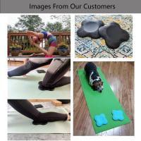 Almohadilla De Yoga De TPE Gruesa Protectora De Rodillas Y Codos Antideslizante Para Fitness Y Fortalecimiento Coreano - details 3