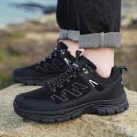 Zapatillas de senderismo al aire libre para hombre, zapatos de Trekking con cordones, para escalada de montaña, transpirables - details 10