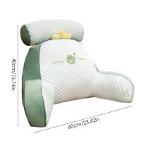 Almohada de lectura triangular de seda Ideal para embarazadas, respaldo grande, almohadas para sofá y cama - details 14