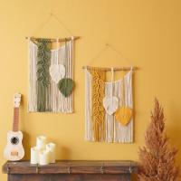 Adornos colgantes de pared para decoración del hogar, tapiz de hilo, colgante bohemio, arreglo de boda de aduanas exóticas, diseño único - details 1
