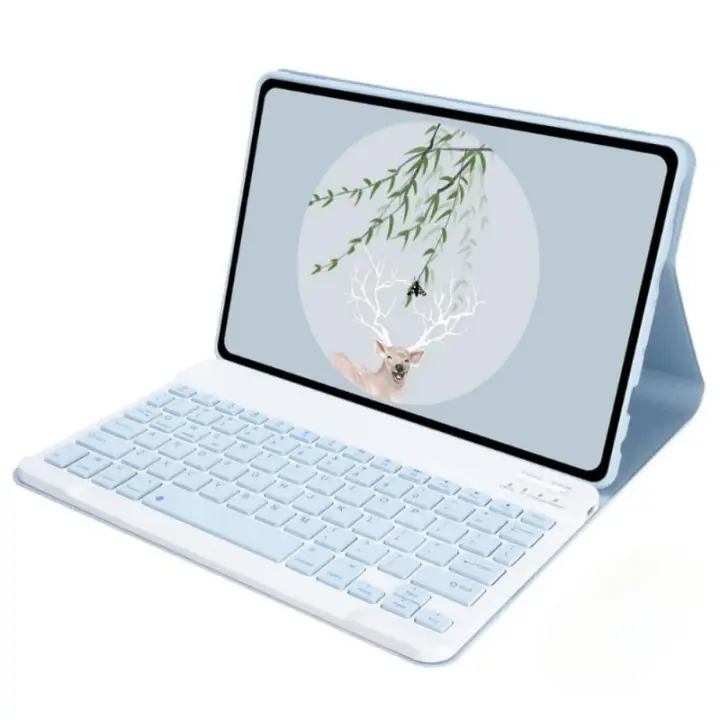 Funda Con Teclado Para Xiaomi Pad 7 / Xiaomi Pad 7 Pro 11,2 Pulgadas 2025, Funda Con Soporte, Teclado Inalámbrico BT Recargable Desmontable Para Tableta - 1