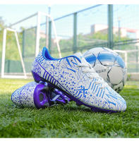Zapatos de fútbol para hombre, botas de fútbol para exteriores, zapatos de tacos de fútbol para niños, zapatillas de entrenamiento antideslizantes transpirables, entrenadores de Futsal de césped - details 20