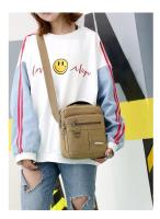 Bolso de hombro de lona para hombre, bandolera de lona de estilo coreano, para viajes de ocio al aire libre, bolso de hombro portátil - details 20