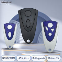 NOVOFERM NOVOTRON 502 MAX43-2 / 504 MAX43-4 mando a distancia para puerta de garaje, transmisor manual de código rodante 433.92MHz mando garaje - details 20