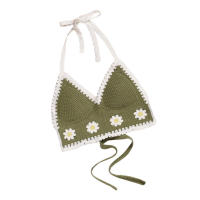 Top corto sin mangas con cuello en V, tops de diseñador con cordones, estilo bohemio, ideal para regalo de cumpleaños y vacaciones - details 6