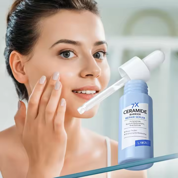 7X suero calmante para enrojecimiento Facial, tratamiento instantáneo de rosácea, venas de sangre rojas, mejora la reparación de la barrera de la piel sensible, cosméticos Coreanos - 1
