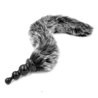 Tapón Anal de cola de zorro con correa para perro, tapón Anal para parejas, juegos de coqueteo para adultos, Juguetes sexuales anales para hombres y mujeres, accesorios de Cosplay, productos eróticos - details 5