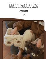 Zapatillas de Oso Rtoon para Mujer Calidez de Invierno, Piel Sintética, Diseño de Animal Lindo, Plataforma de Alta Comodidad para Uso Doméstico - details 10