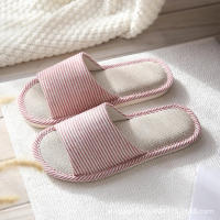 Zapatillas de lino antideslizantes para interiores Four Seasons Hospitality - details 12