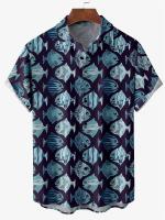 Camisa Casual de Playa Kawaii Aloha Estampado 3D Verano, Manga Corta, Talla Grande para Hombres y Mujeres - details 4