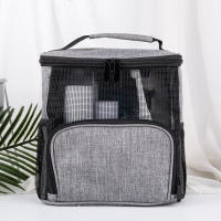 Bolsa de cosméticos de viaje para hombres y mujeres, portátil, colgante, de gran capacidad, bolsa de aseo, bolsa de almacenamiento de baño de viaje - details 2