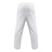Pantalones de hombre de algodón y lino de estilo americano de talla grande, transpirables y absorbentes del sudor, de color sólido, pantalones casuales básicos de pierna ancha para hombre - details 6