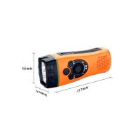 Linterna LED multifuncional con manivela, antorcha autogenerador, iluminación de emergencia recargable, Radio, linterna impermeable - details 0