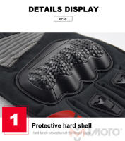Guantes de invierno para moto de nieve, asas calientes para esquiar, invierno, impermeables, pantalla táctil, ciclismo, motocicleta, datos completos, algodón grueso - details 11