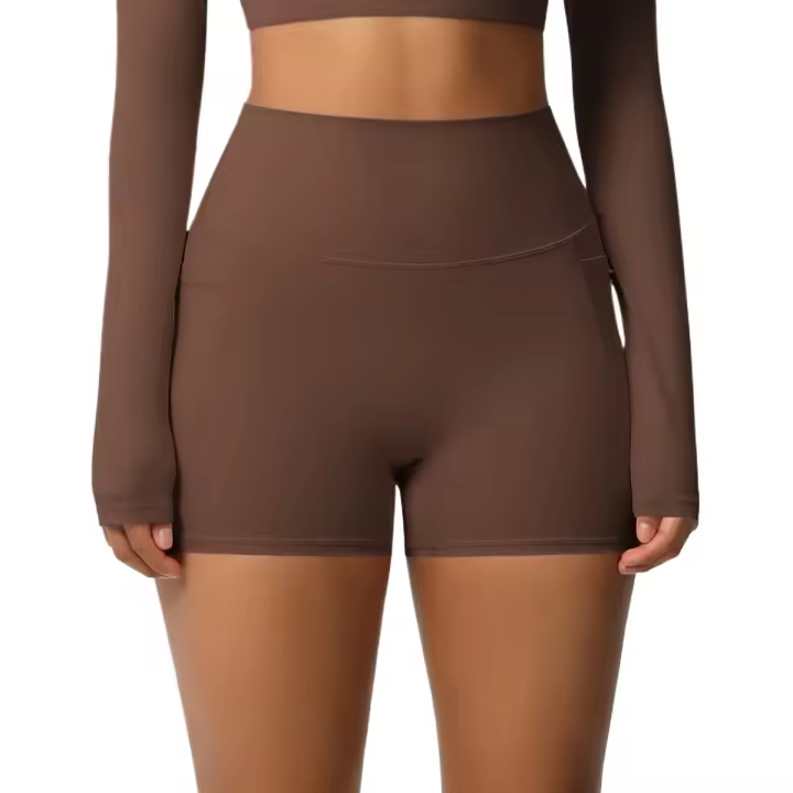Mallas deportivas de Yoga para mujer, pantalones cortos de Fitness para ciclismo, ropa deportiva para mujer, mallas de entrenamiento para gimnasio, ropa de Yoga femenina - 1