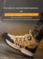 Zapatos de Seguridad para Hombres Botas de Trabajo Indestructibles con Punta de Acero - details 10