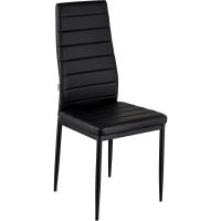 Sillas de Comedor de 4 Piezas Elegantes Resalto Alto, Asiento Ergonómico, Diseño con Costuras Decorativas Material de Piel Sintética, Estructura de Acero - details 27