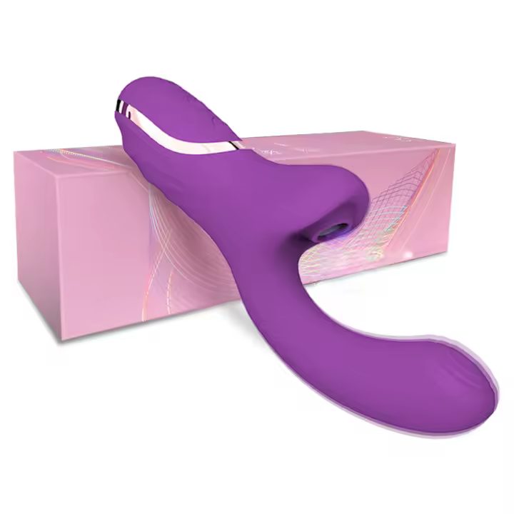 Vibrador con estimulador del clítoris para mujer, femenino con succionador consolador, 20 modos de uso,juguete sexual para adultos - 1