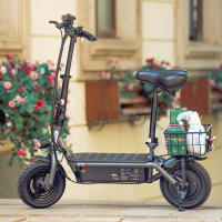 iScooter F2 Patinete Eléctrico Plegable para Adultos con Asiento 30KM/H 500W Tablas de Skate - details 24